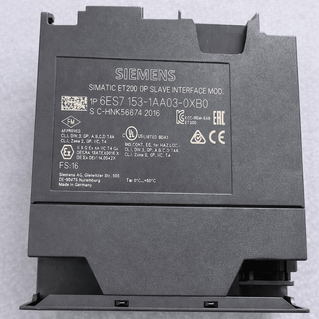 Siemens ET200 PLC module