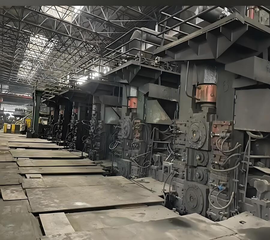 750mm hot rolling mill line workshop view