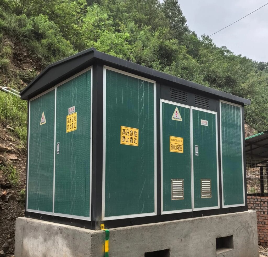 Refurbished 800kVA Box-type Substation S11-M-800 10kV 400V Prefabricated Power Station 2024 Model