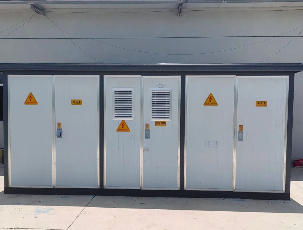 Used 1250kVA Pre-installed Substation in Xi'an China, 2022 Manufactured Box-type Transformer