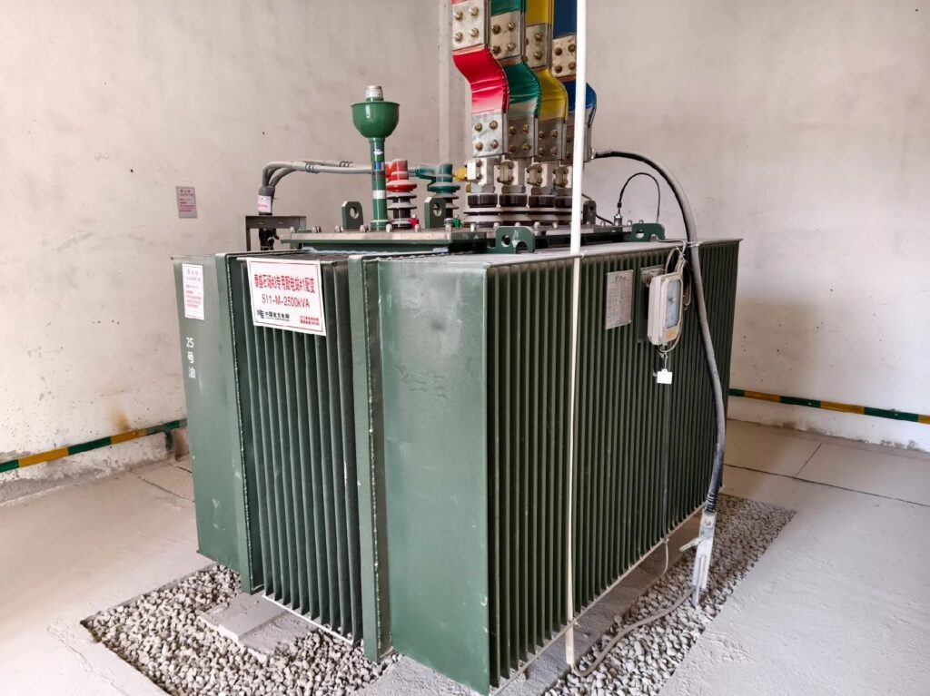 Used 1600 kVA Power Transformer S11-M-1600/10 Xi'an Stock 2021 Manufactured