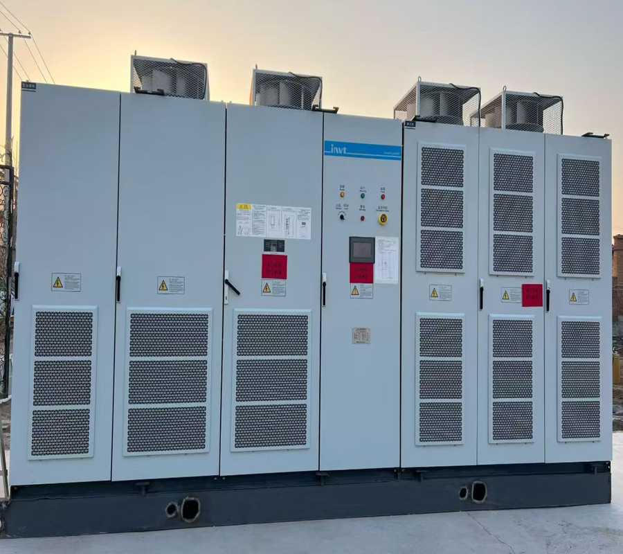 INVT GD5000 medium voltage variable frequency drive system 10kV 3150kW front view