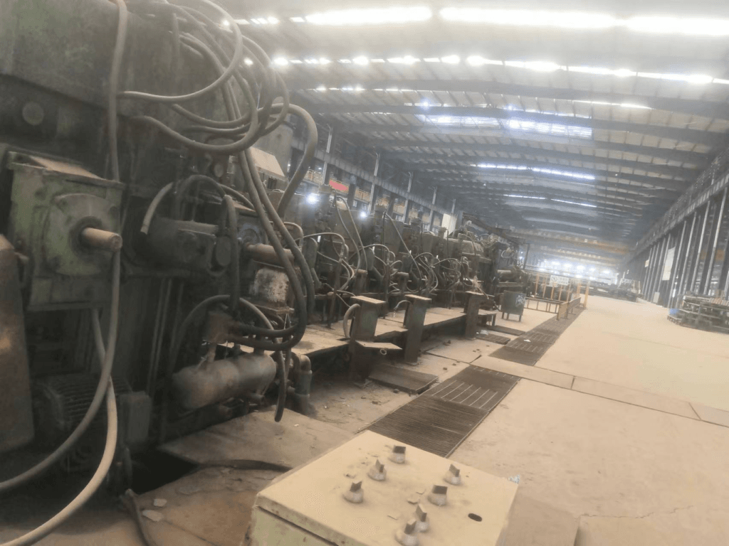 Full view of Refurbished 273 Automatic Seamless Steel Pipe Production Line