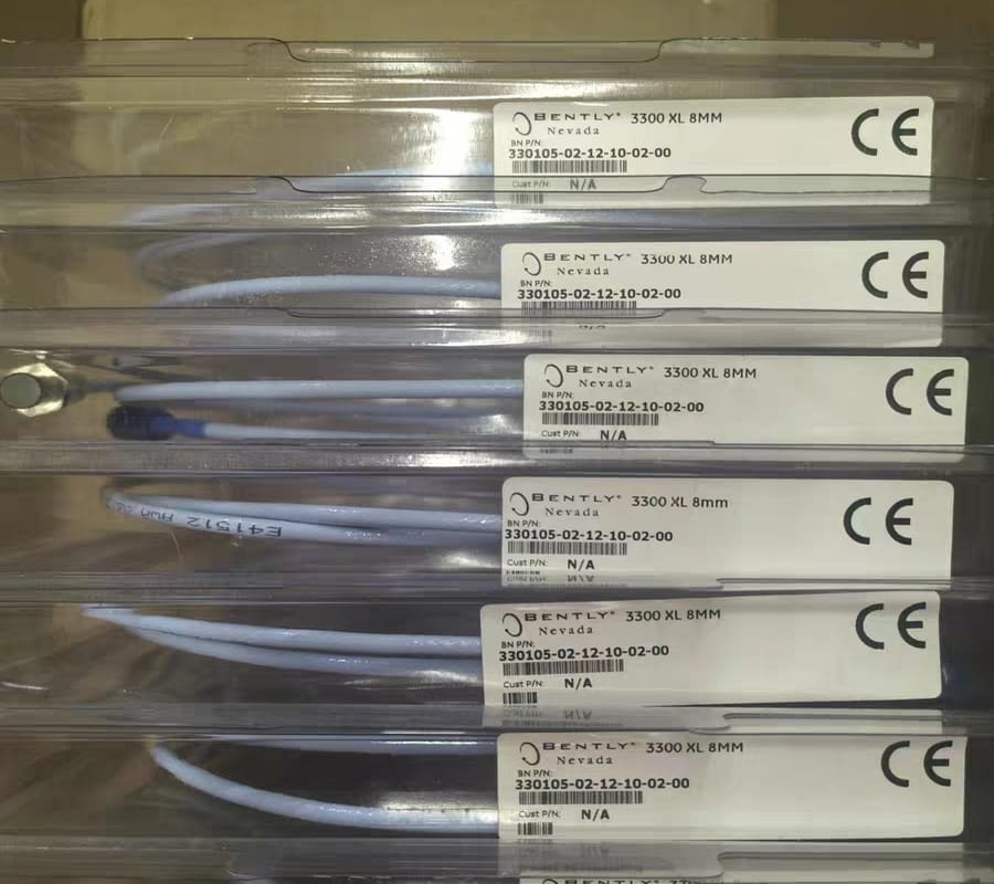 Bently Nevada 3300 XL probes and extension cables in stock