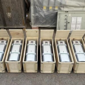 ulk shipment of Refurbished ABB ACS880-04 modules to Uzbekistan | 6 units in export wooden crates