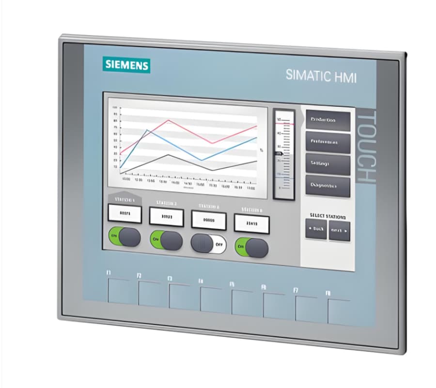 Siemens SIMATIC HMI touch panel for industrial automation