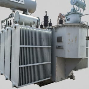 SZ11-12500/35 12.5MVA power transformer front angle view