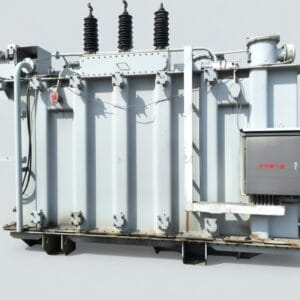 31500 kVA 110 kV on-load regulating power transformer front view