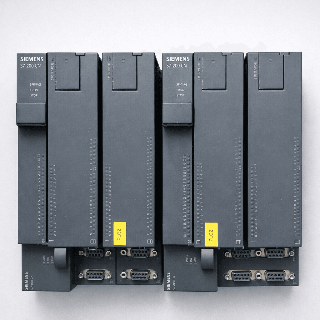 Siemens S7-200 CN PLC modules with communication ports