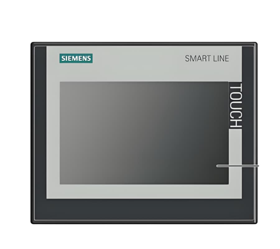 Siemens SMART LINE HMI panel for automation control