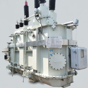 SZ11-20000/110 20MVA power transformer front angle view