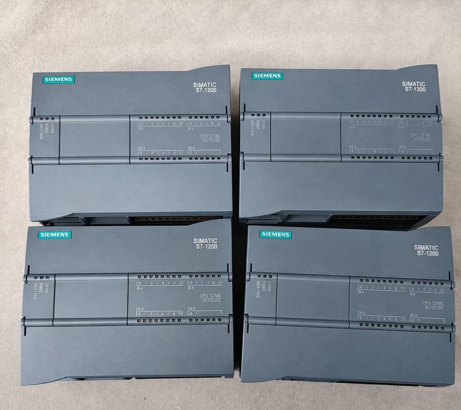 Siemens S7-1200 compact PLC units