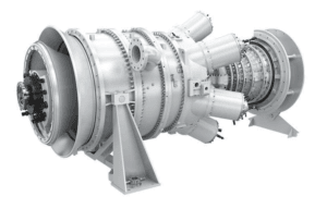 Used or refurbished gas turbine generator package for industrial power projects