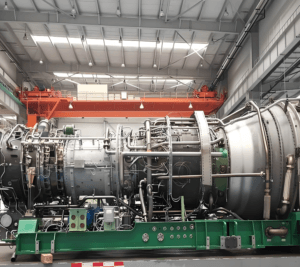 Industrial gas turbine generator package for power generation project
