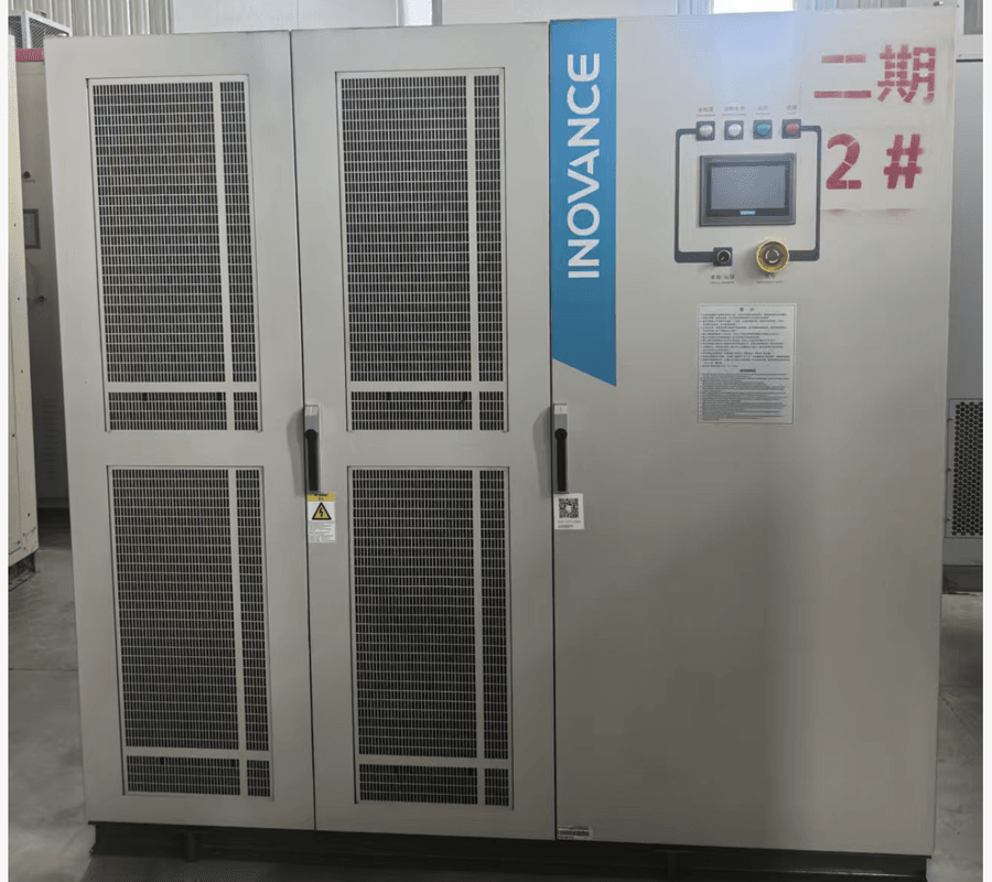 INOVANCE HD90S-J100-710-DB high voltage inverter front view 10kV 560kW