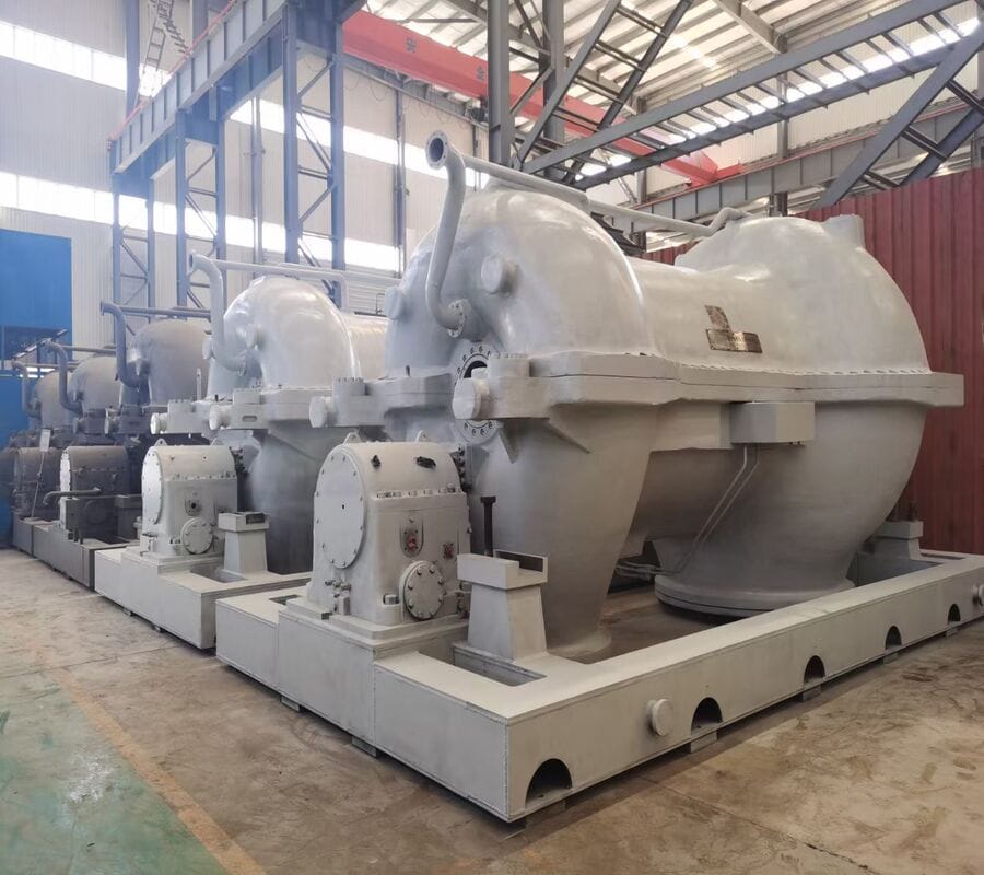 Refurbishable AV45-12 axial compressor package for industrial air supply projects