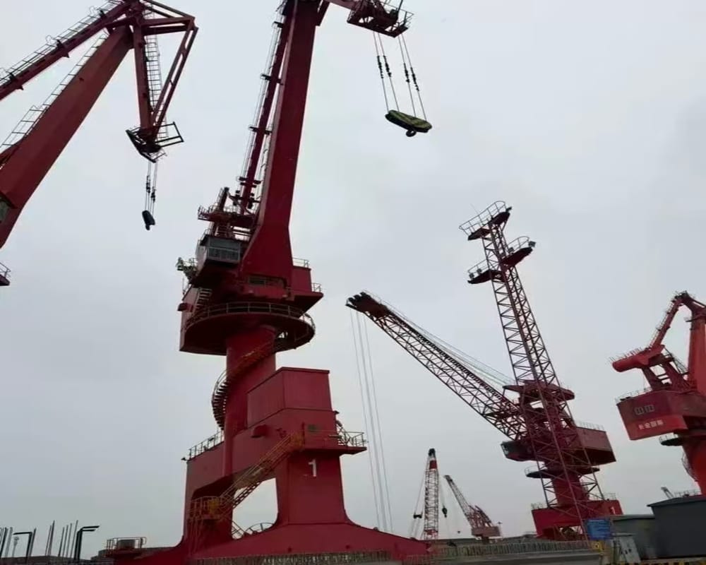 ZPMC MQ25t portal crane for port cargo handling